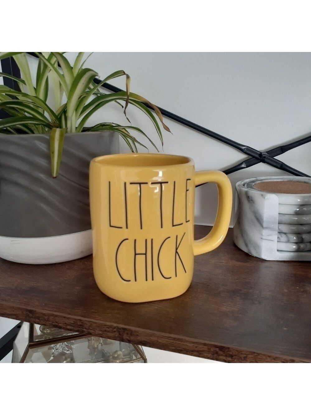 Rae Dunn " Little Chick" Sunny Yellow Mug Easter
